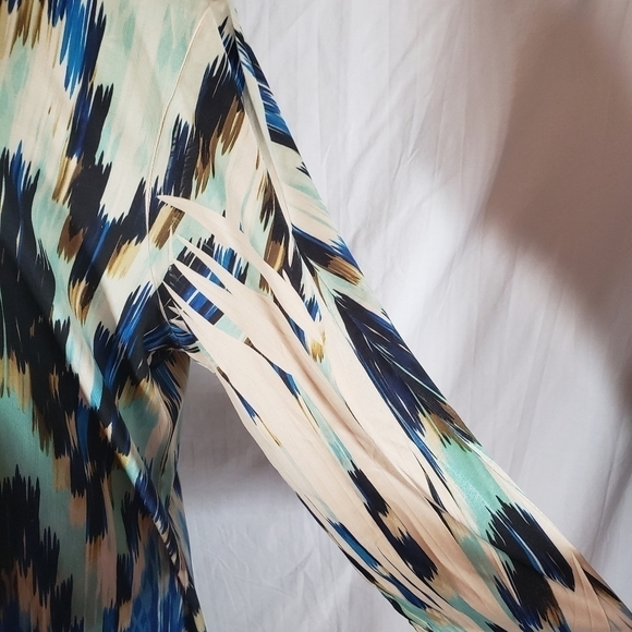 Fresh of LA Blue Multicolored Dress Sz 2X - Picture 3 of 8